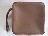 Solide braune Ledertasche - 11x11 cm - wie neu Schleswig-Holstein - Schacht-Audorf Vorschau