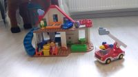 Playmobil 123 Wohnhaus und Feuerwehrauto Nordrhein-Westfalen - Steinhagen Vorschau