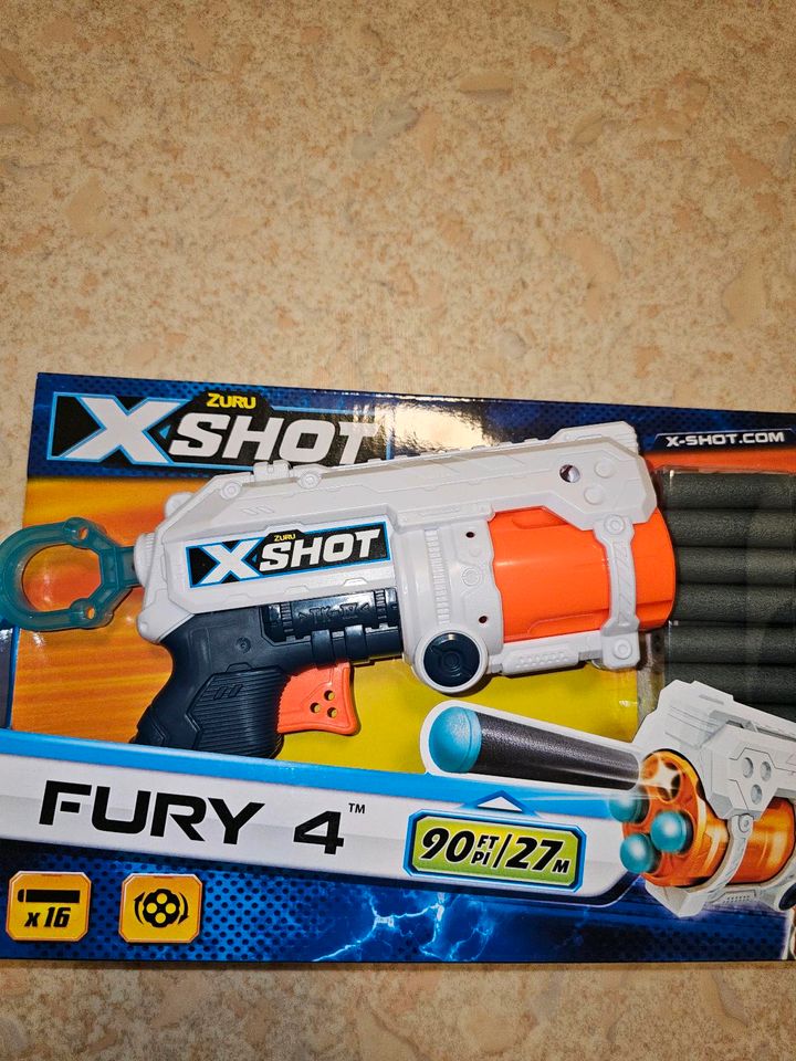 Zuru X Shot Fury 4 NEU in Mühltroff