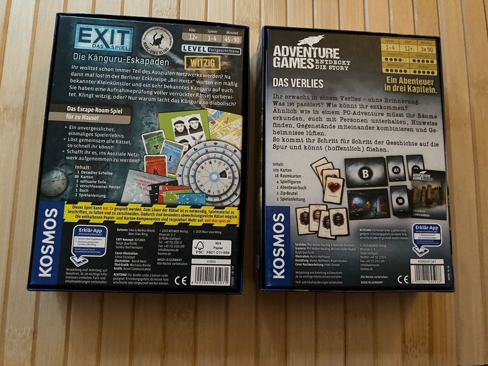 Exit Spiele Adventure Games in Hamburg