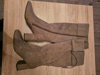 Stiefel in Beige Gr. 42 Niedersachsen - Scheeßel Vorschau