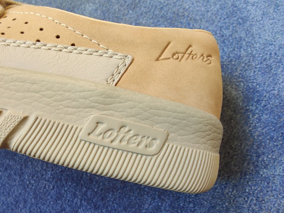 Schuhe Damen 37 REMONTE Leder beige Schnürschuhe Halbschuhe in Bremervörde