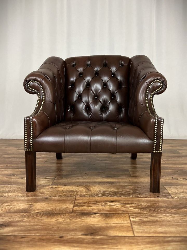 Chesterfield Ledersessel Vintage Sessel Liberty Chair in Hüllhorst