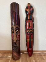 Wanddekoration Afrikanische Maske aus Holz Deko Figur Dekomaske Nordrhein-Westfalen - Dormagen Vorschau