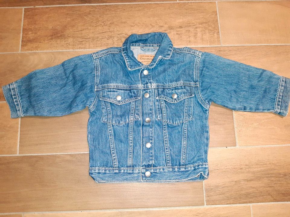 Jeansjacke von Oshkosh Gr. 3T (ca. 92/98) *toll* in Tharandt