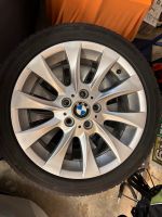BMW Alufelgen mit Reifen Turbinenstyling 201, top Zustand. Niedersachsen - Schwarmstedt Vorschau