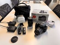 Canon EOS 80D + zwei Objektive + Reisetasche + externer Blitz Nordrhein-Westfalen - Ahlen Vorschau