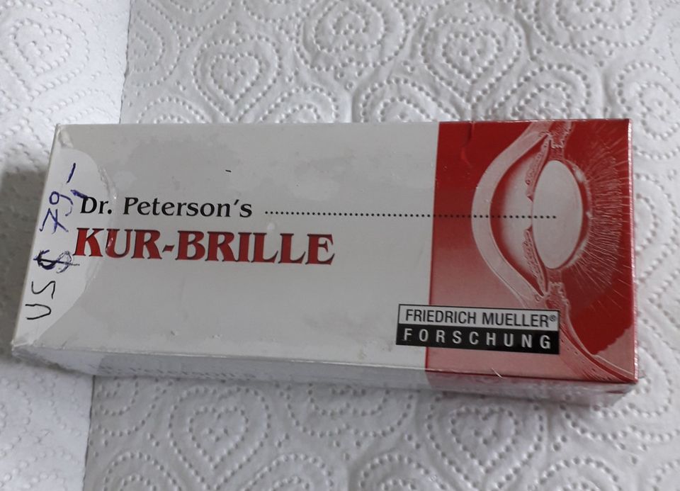 Kur-Brille  ( DR. Peterson ) Made in U.S.A. in Dummerstorf