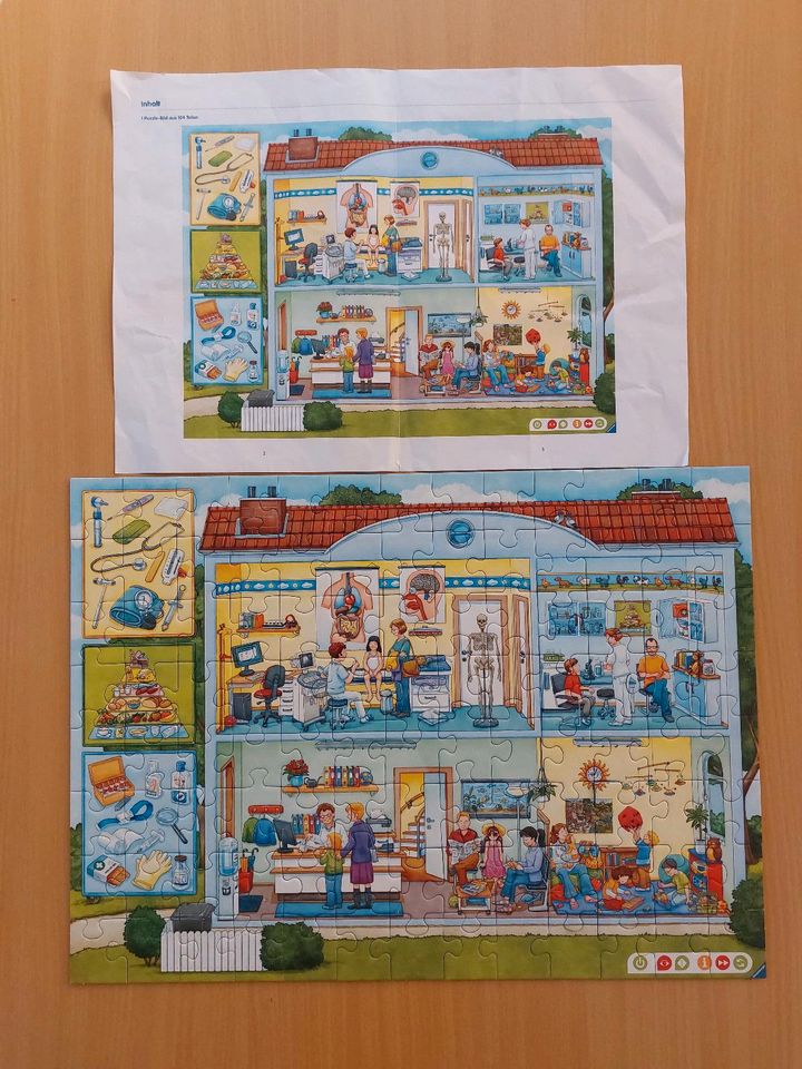 TipToi- Puzzle "Beim Kinderarzt" in Wallenfels