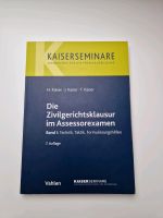 Die Zivilgerichtsklausur im Assessorexamen (7. Auflage) Schleswig-Holstein - Lübeck Vorschau