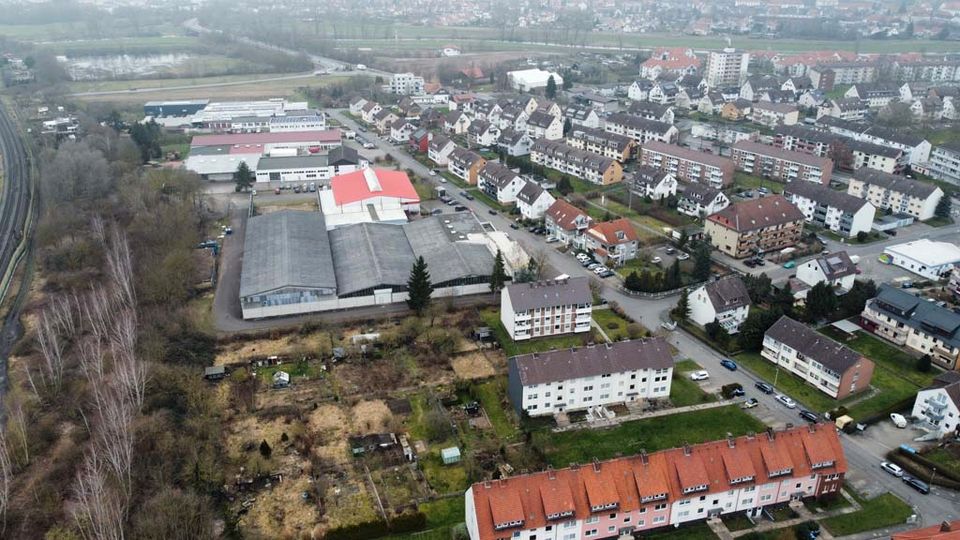 2,3 ha Grundstücksareal mit Planungsentwurf für Wohnbebauung in Northeim