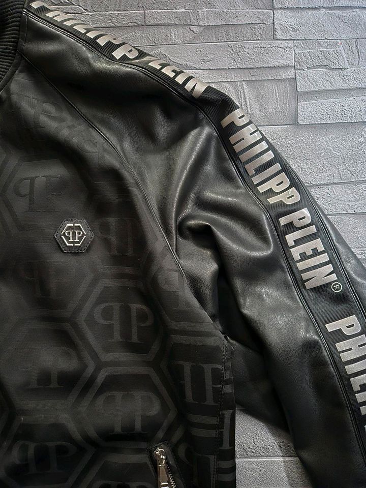 PHILIPP PLEIN BOMBER ALL OVER PP / 3XL / NEU / in Ober-Mörlen