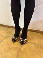 50s style Peeptoes Rockabilly 41 polka dot Hessen - Mühlheim am Main Vorschau