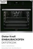 Dieter Knoll Einbaubackofen DKP37902XK Bayern - Wendelstein Vorschau