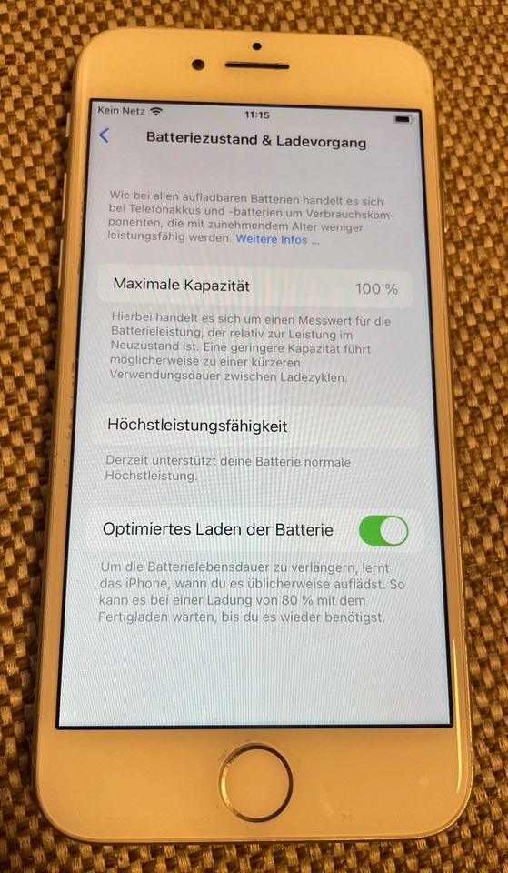 Apple iPhone 8, weiß, 256 GB in Köln