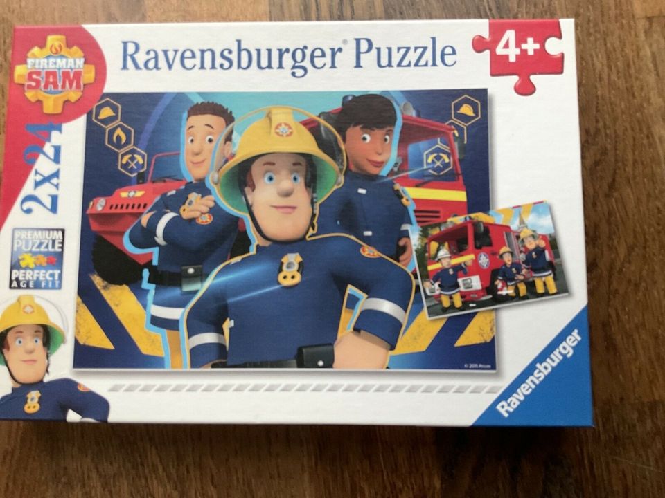 2er Set Puzzle, je 24 Teile Feuerwehrmann Sam von Ravensburger in Polch