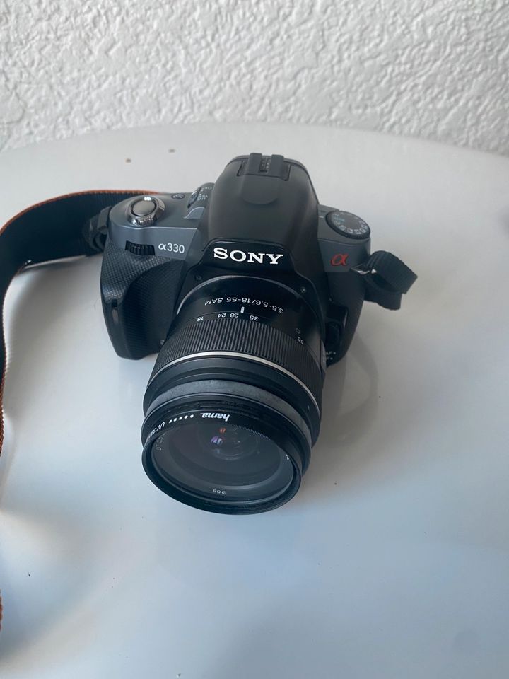 Kamera Sony alpha 330 DT 18-55 mm in Neckartenzlingen