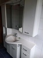 Badmöbel Set Spiegelschrank Anrichte weiss Waschbecken Niedersachsen - Guderhandviertel Vorschau