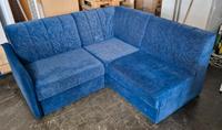 coole Eckcouch / Sofa blau - Jugendzimmer - Velour Stauraum ⭐️⭐️⭐ Hessen - Viernheim Vorschau