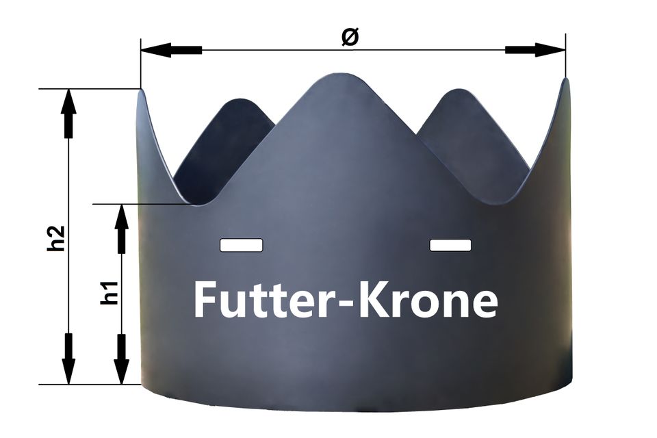 Ø165cm, Heuraufe, Futterraufe, Ringraufe, Futter-Krone in Siegburg