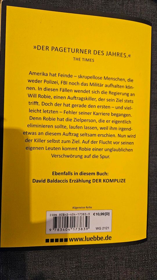 David Baldacci - Der Killer Thriller Krimi Roman in Oerlinghausen