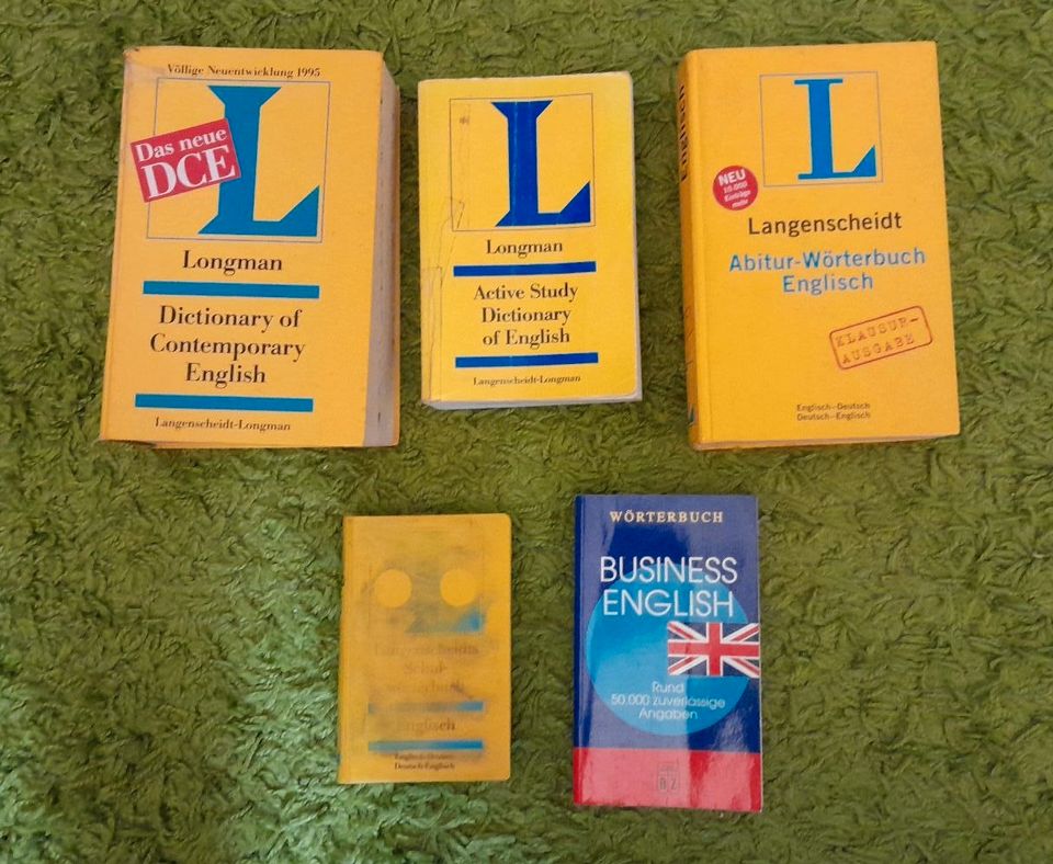 Englisch Bücher Langenscheidt Dictionary Longman Übersetzung in Recklinghausen