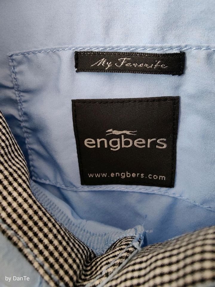Engbers Hemd "my Favourite" Blau 41/42 business in Kürten