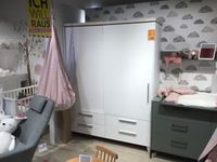 XXXLutz Ausstellungsstück Möbel Babykleiderschrank Ramon weiß Niedersachsen - Braunschweig Vorschau