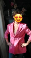 Blazer Jacke Mantel Mode Damen Pink Rosa Satin Berlin - Lichtenberg Vorschau
