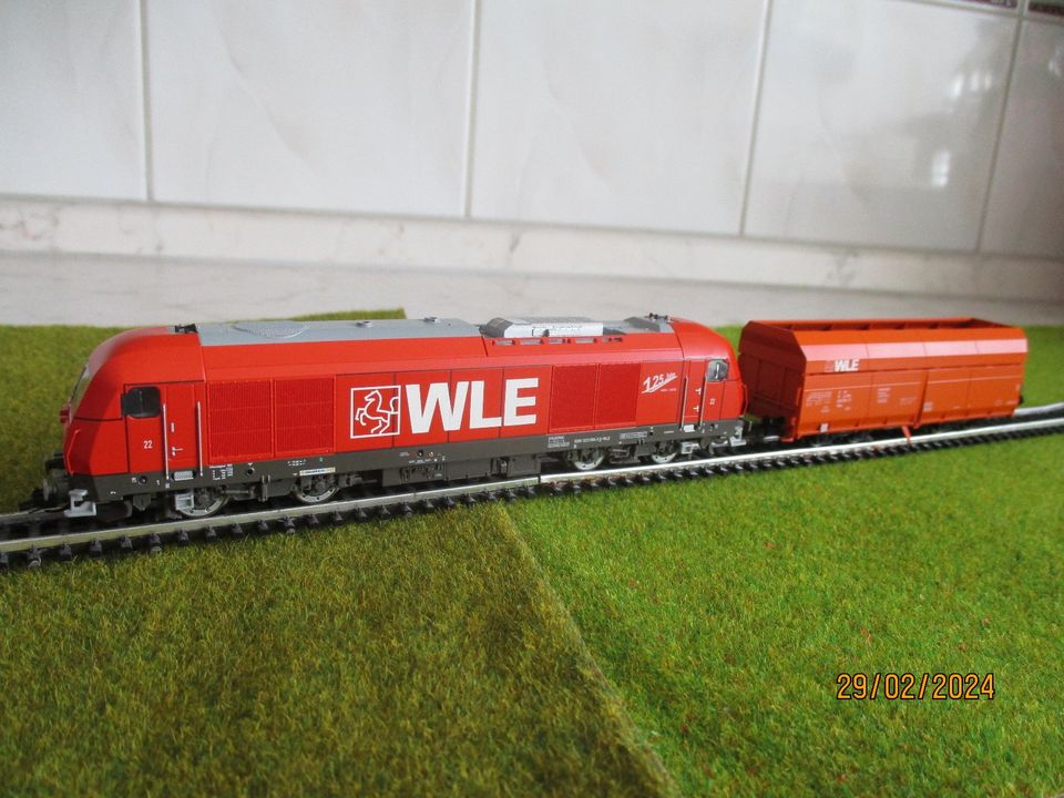 Set ER 20 Kuehn nr 32084 u Selbstentladewagen nr 500719/815 Wiemo in Chemnitz