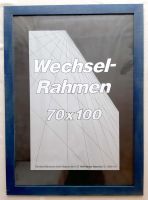 Holz-Bilderrahmen  blau  70x100 cm /Wechselrahmen Kr. München - Garching b München Vorschau