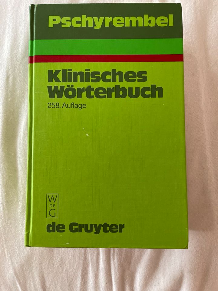 Pschyrembel Klinisches Wörterbuch - 258. Auflage in Köthen (Anhalt)