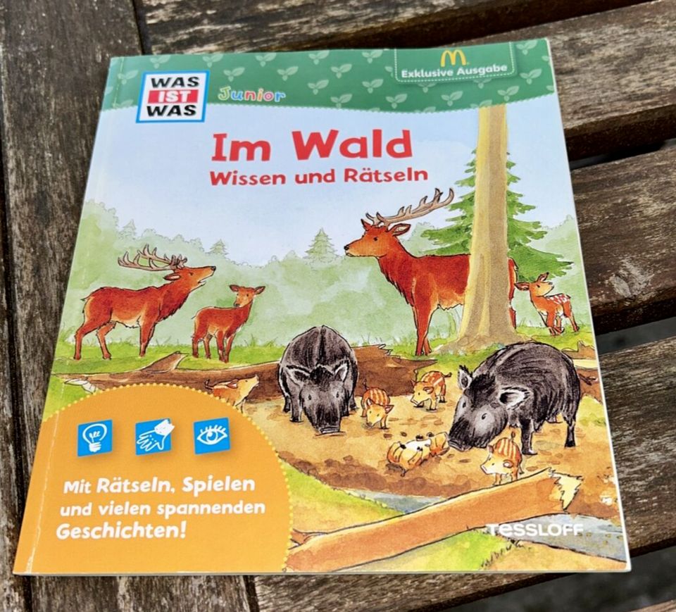 Was ist Was - Im Wald - Wissen Und Rätsel - exclusive Ausgabe McD in Beckingen