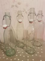 Vier Glasflaschen mit Porzellan-Bügelverschluss Berlin - Lichtenberg Vorschau