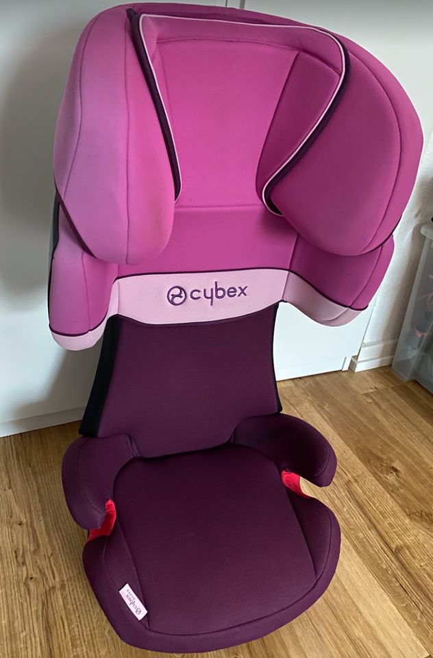 CYBEX Solution X-Fix Kindersitz Gruppe 2/3 pink isofix in Hamburg