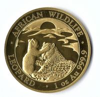 Somalia Leopard 1 Unze Gold 2019, Auflage nur 1.000 Nordrhein-Westfalen - Kamp-Lintfort Vorschau