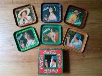 Coca Cola - Vintage - 80er-Jahre - 6 Untersetzer mit OVP Nordrhein-Westfalen - Lotte Vorschau