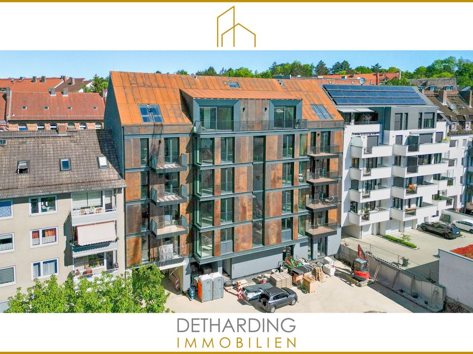 Dörnbergstraße: Puristisch und modern. 4 Zimmer-Luxus-Erdgeschosswohnung mit Gartenanteil in Kassel