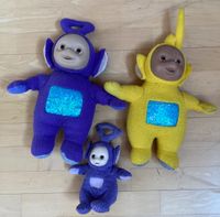 3 Teletubbies Plüschfiguren Gummigesicht Sachsen - Frohburg Vorschau