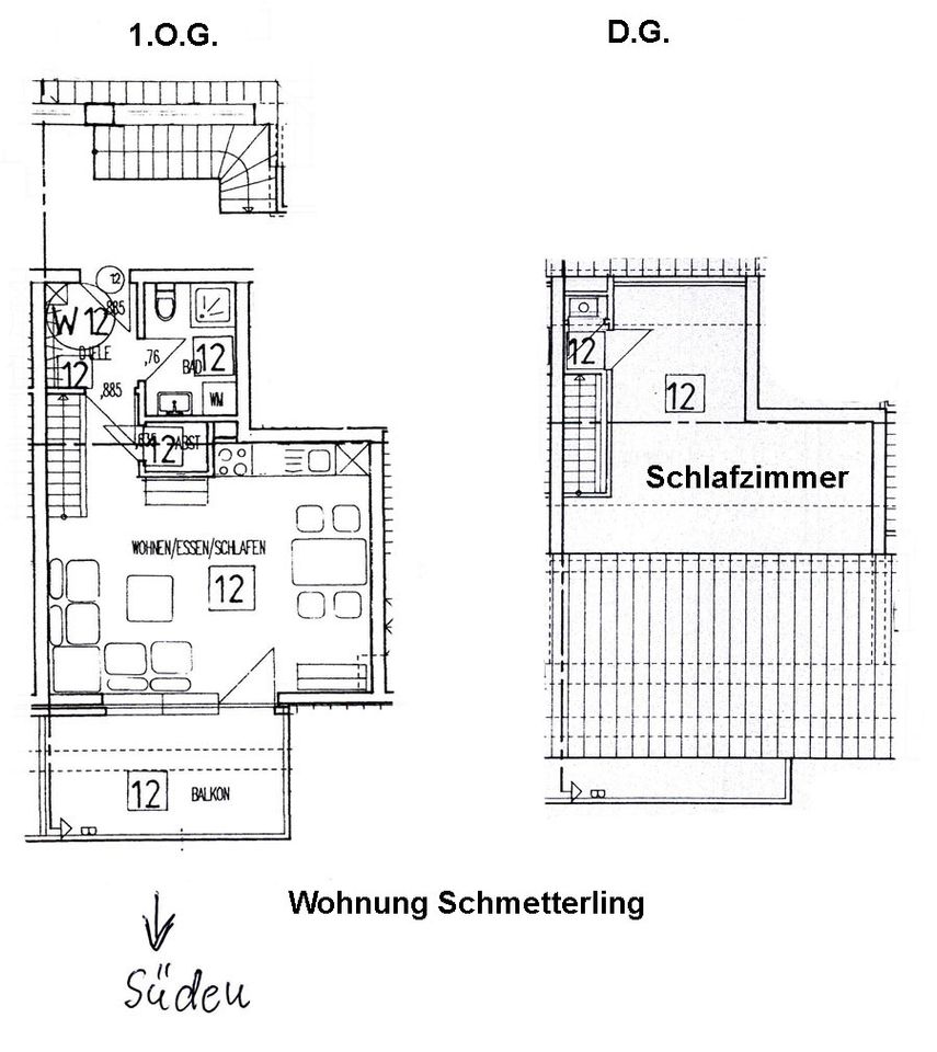 Ferienwohnung Schmetterling in Dangast in Varel