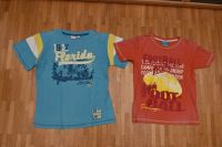 2x=1€ T-Shirt orange Topolino hellblau NKD Gr. 122/128/134 Dresden - Blasewitz Vorschau