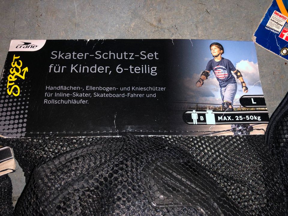 Skater-Schutz für Kinder Set 6 Teile, Große S und L in Frankfurt am Main