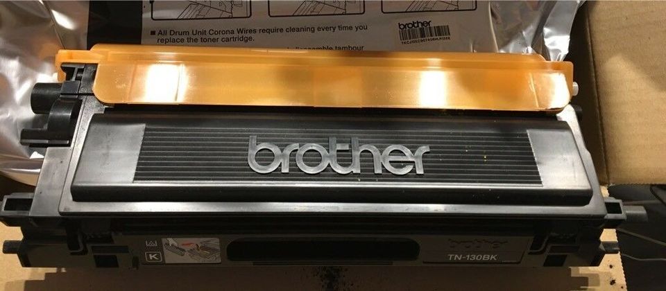 Leerer Toner - Kartusche für Brother TN 130BK Drucker in Vierhöfen