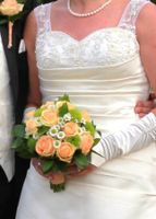Traum Hochzeits Brautkleid UNIKAT Ivory Creme weiß 40 L Schnürung Frankfurt am Main - Nordend Vorschau