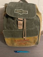 Rucksack Vintage Renato Lucci Wildleder grün-beige Hamburg-Nord - Hamburg Fuhlsbüttel Vorschau