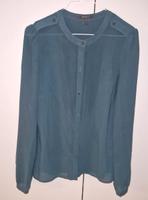 Esprit Bluse Petrol transparent Gr 38 Hessen - Wehrheim Vorschau