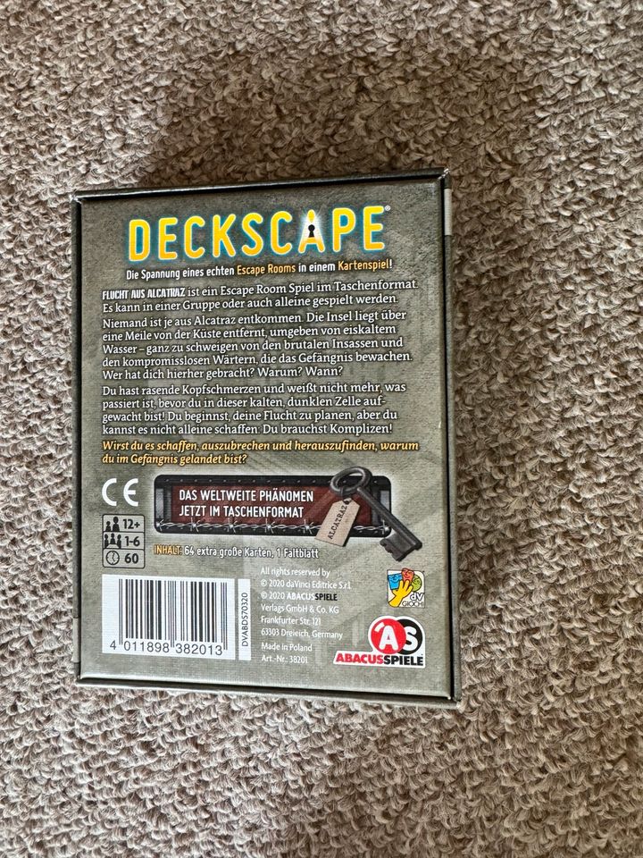 Deckscape Kartenspiel in Kutenholz