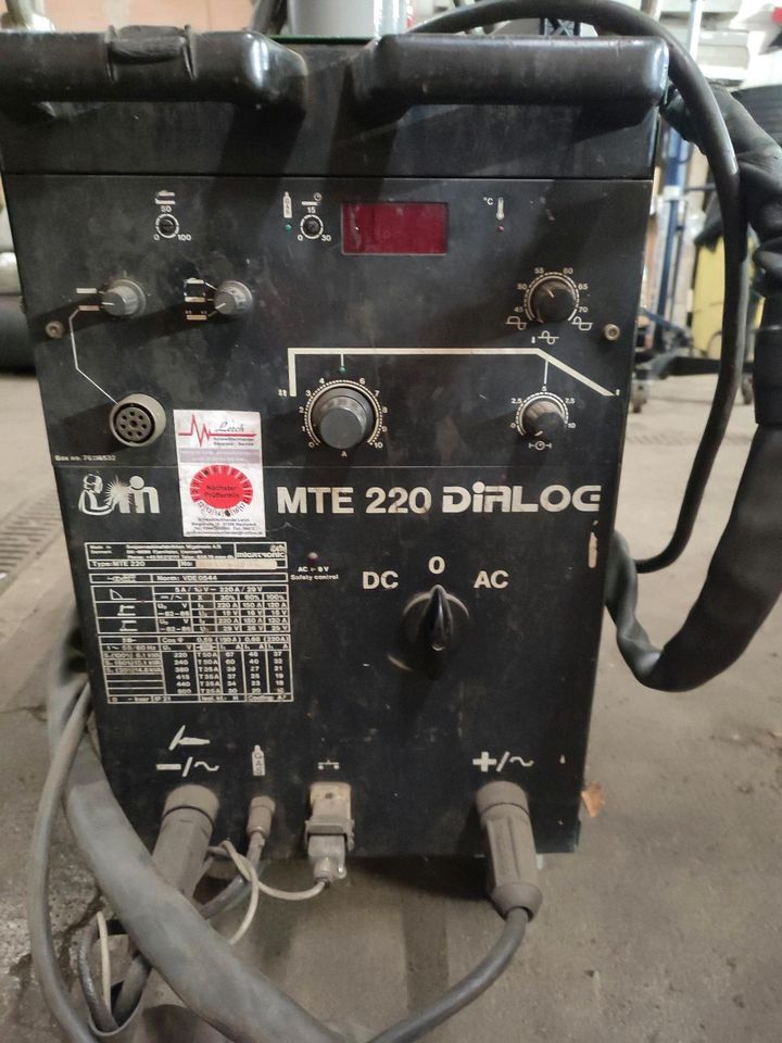 Migatronic MTE 220 / WIG/Elektrode AC-DC Schweißgerät in Rhumspringe