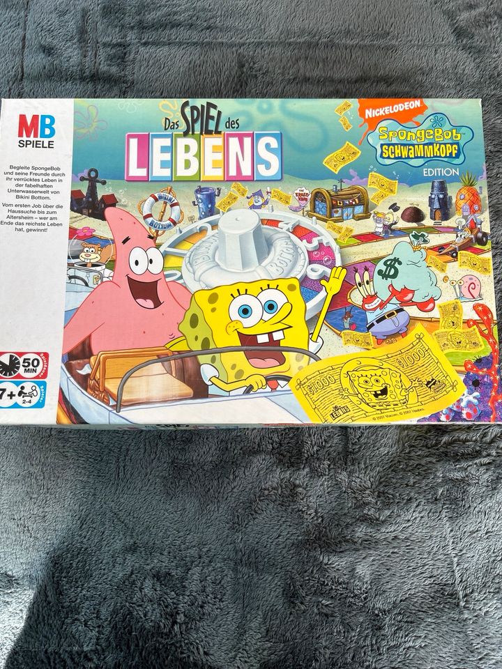 Spiel des Lebens Spongebob Schwammkopf Edition in Reinfeld
