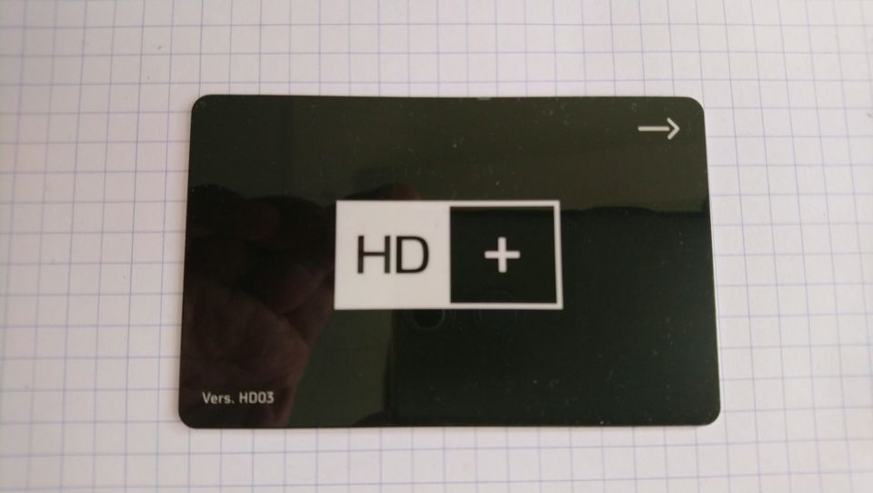 HD02 HD+ Karte - HD Karte - HD Plus Karte - abgelaufen aufladbar in Engen